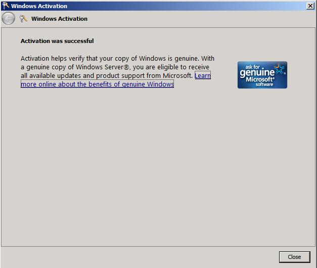 How to Activate Windows Server 2008 Online